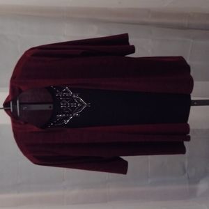 Vintage Suzie 2X woman's pullover blouse